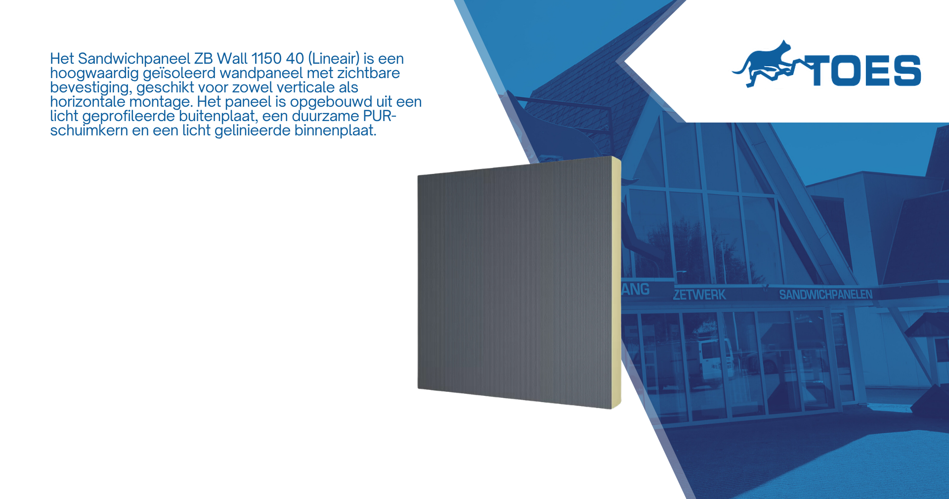 Budgetpaneel ZB Wall 1000 40 9002 - Image 2